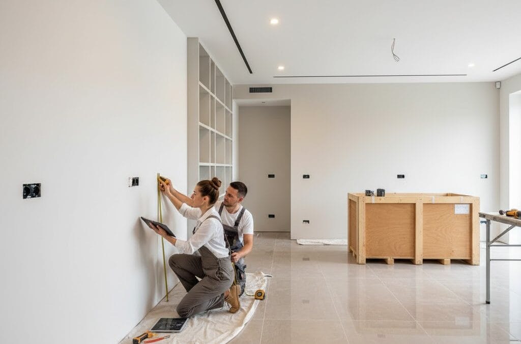 Marcenaria na obra: o que precisa estar pronto antes do montador chegar?