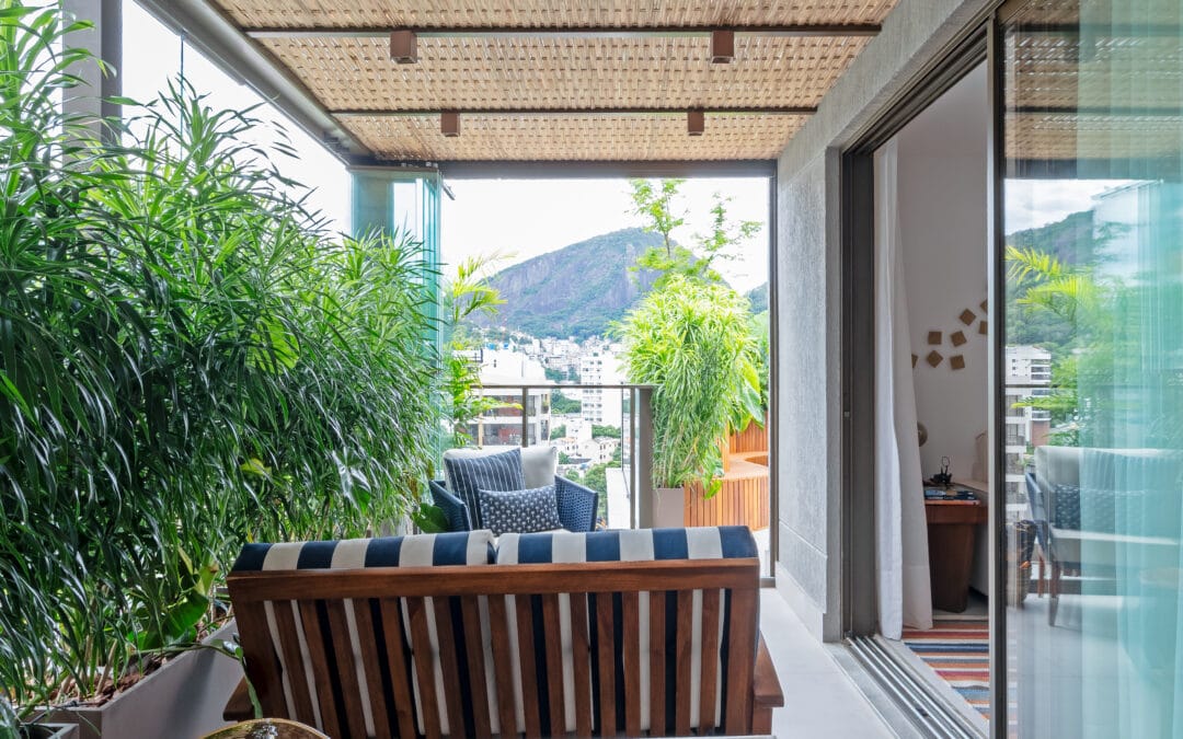 Varanda com conforto térmico e controle solar