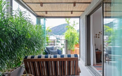 Varanda com conforto térmico e controle solar