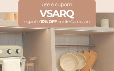 Benefício especial: desconto em produtos Camicado